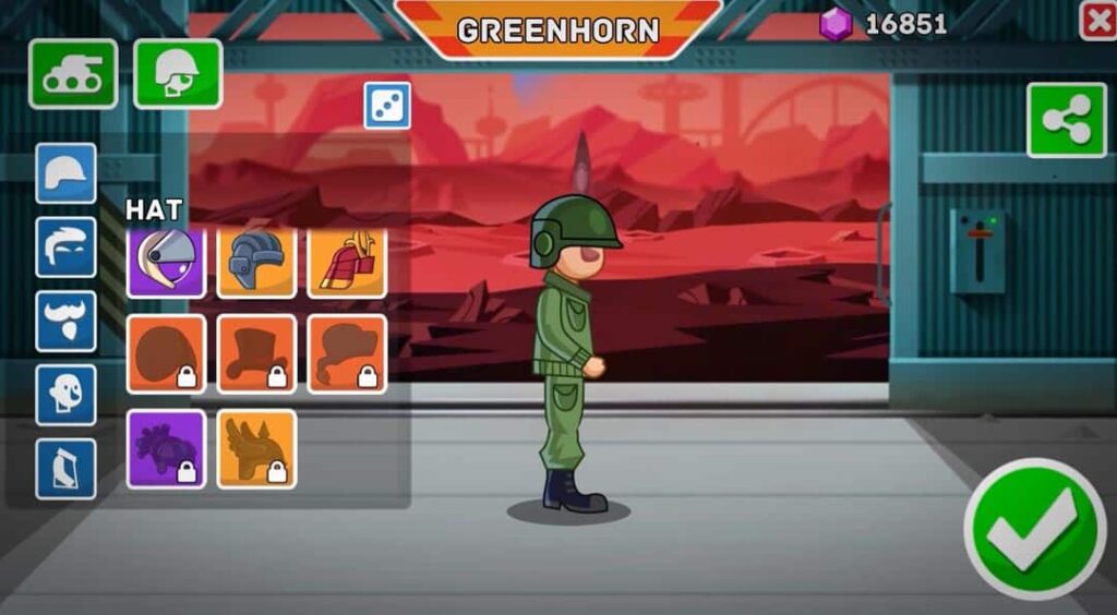 Customize your characters on the game